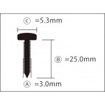 Pickup  Screw PS-15 Gold